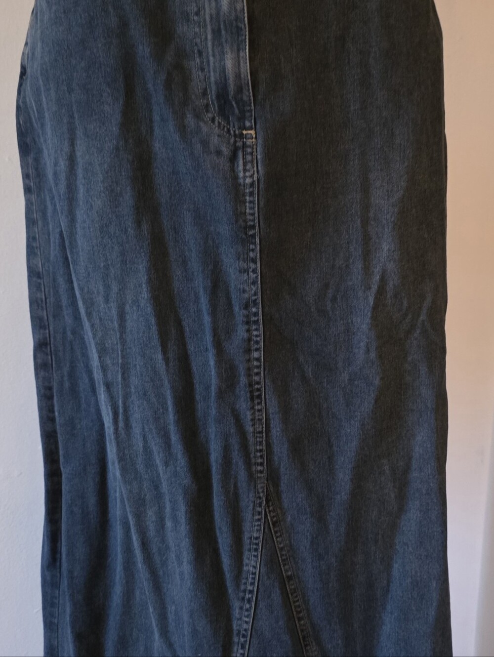 Women's Dark Blue Denim Jean Skirt